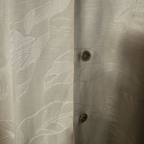 Tommy Bahama Ivory Textured Shirt - Picture 6 of 8